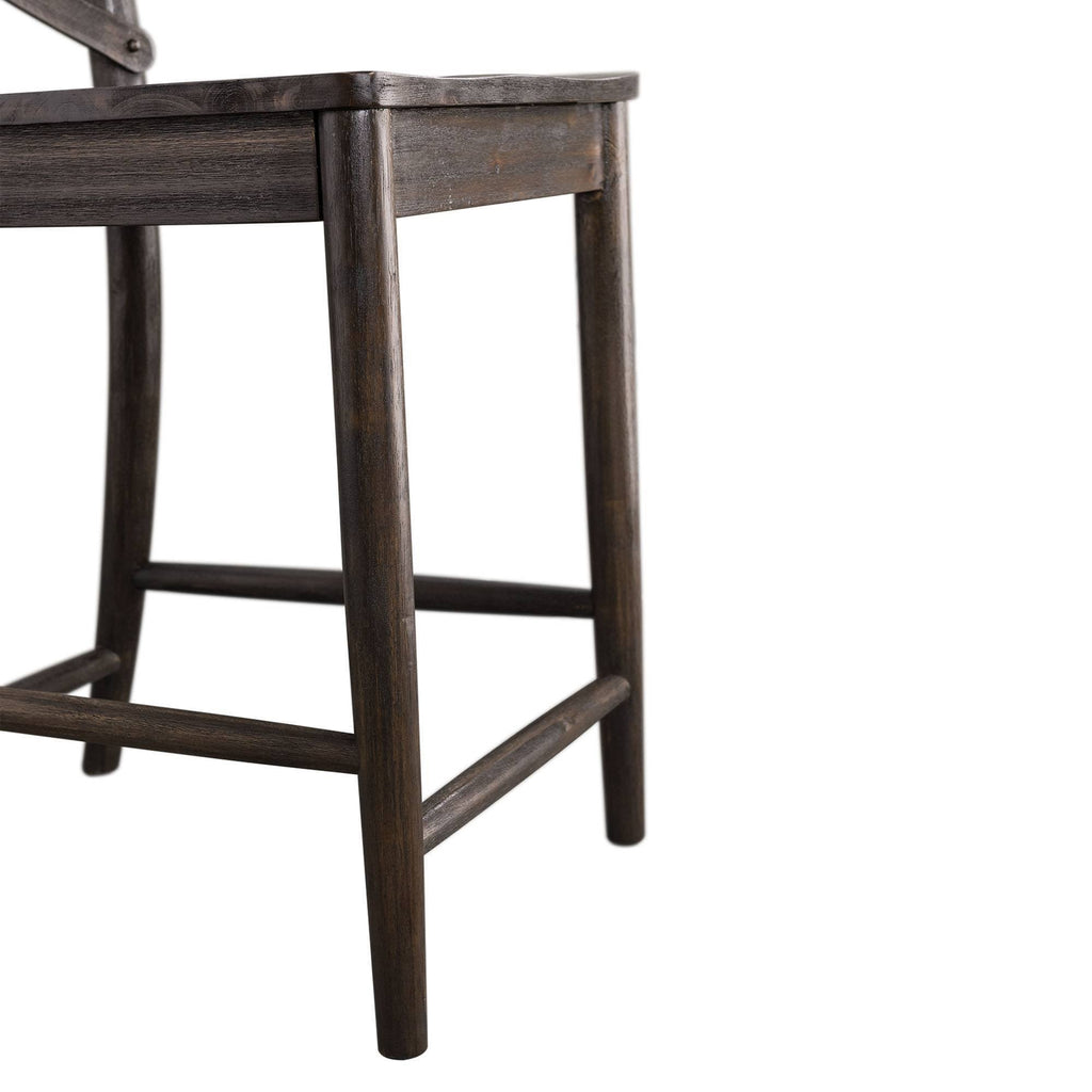 Brown 24 inch Counter Height Stool L350