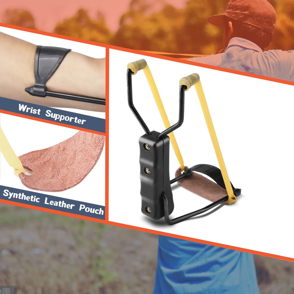 Folding Pocket Rocket Hand Slingshot R771436