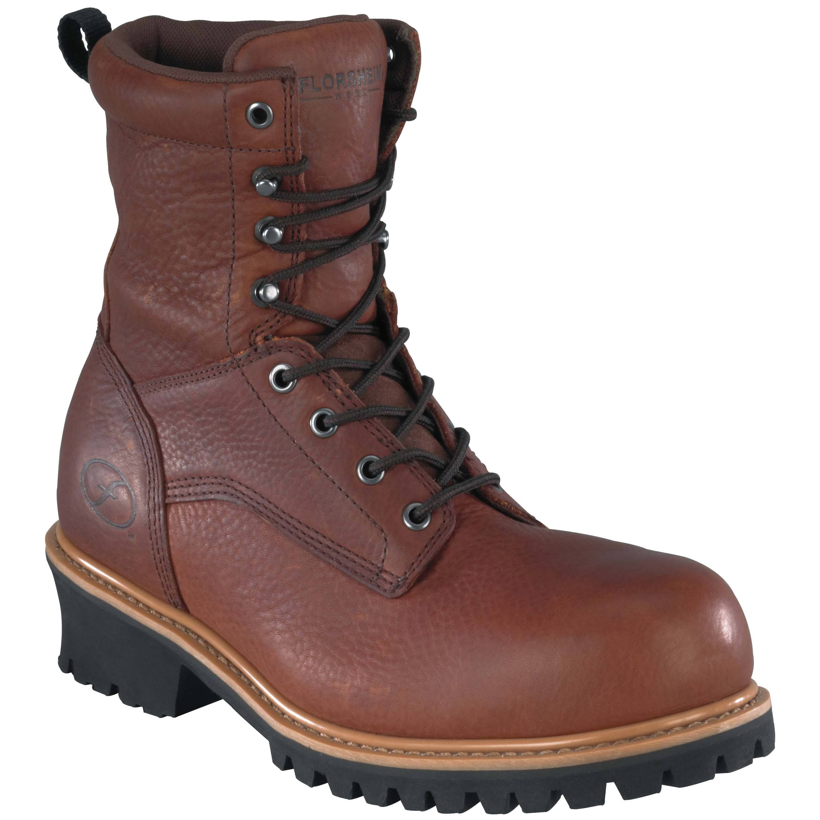 Brown Men's Work Boots H13515