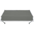 72-in Wide x 54-in Projection Graystone Solid Fixed Door Awning U4307