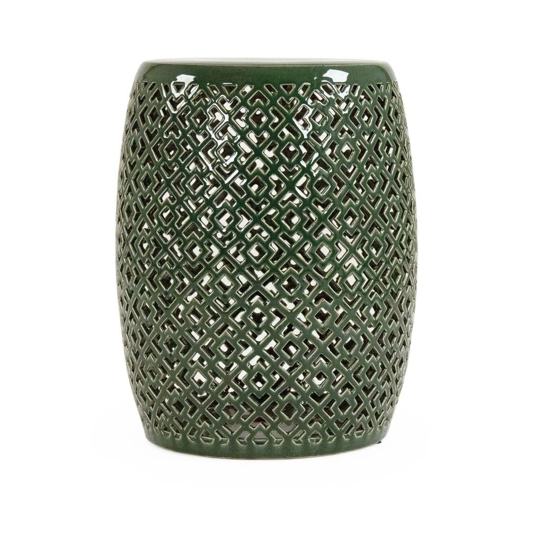 Teal Garden Stool L104