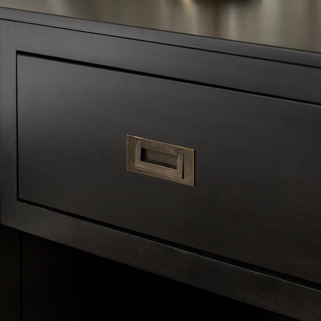 Walnut 1-Drawer Nightstand N571330