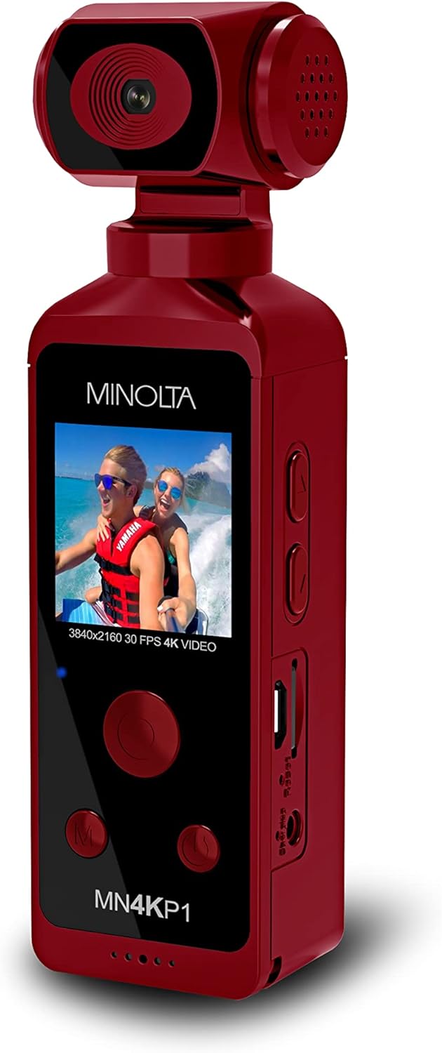 4K Ultra HD Wi-Fi Pocket Camcorder J648