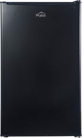 Compact Refrigerator, Single Door Fridge, 3.5 Cu.Ft, Black N6796