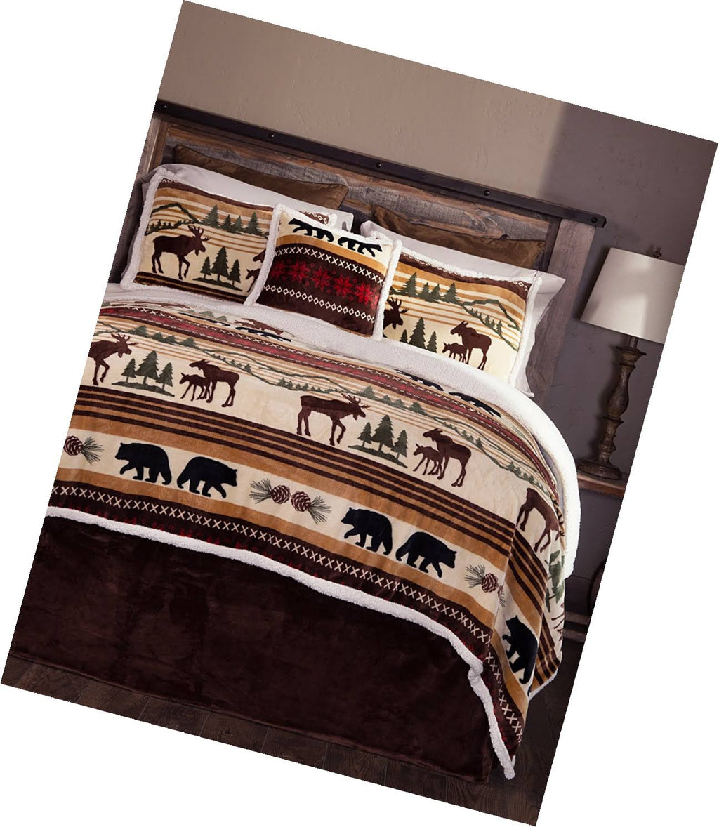 Queen 5 Piece Bedding Set D881
