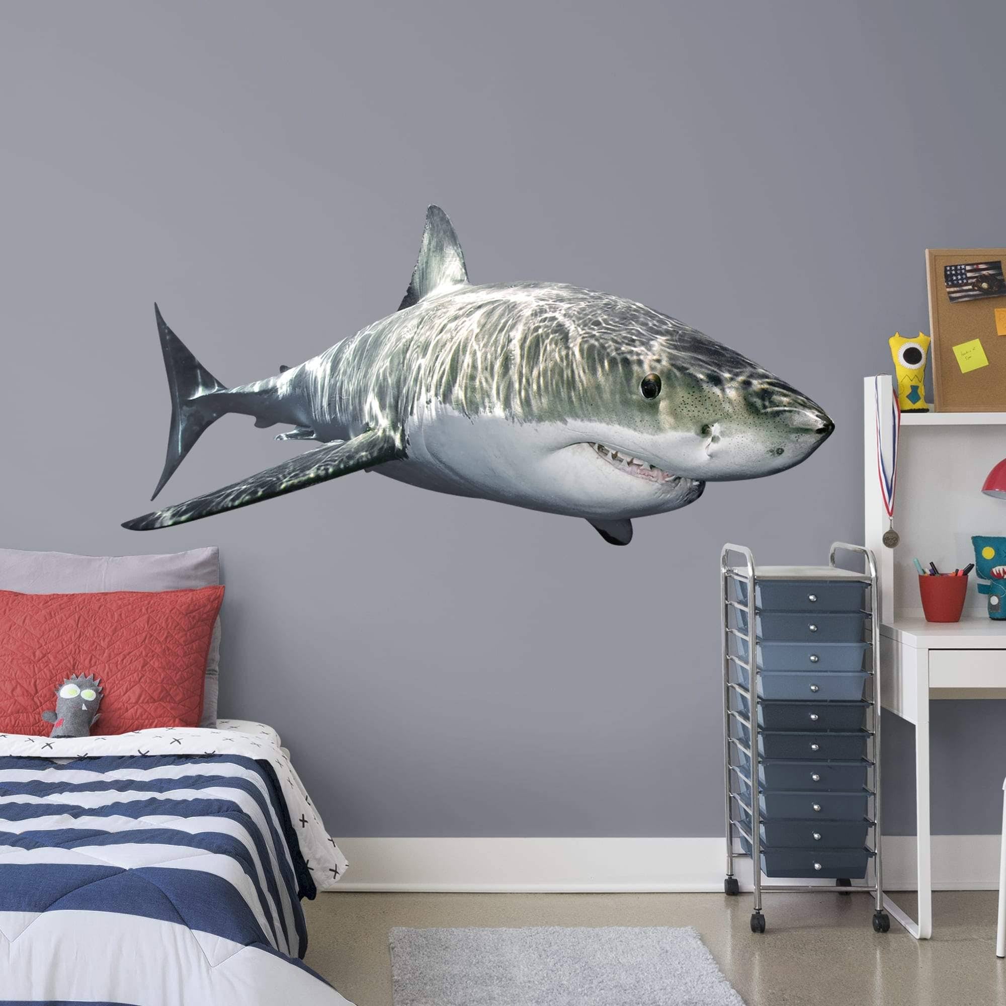 Great White Shark Wall Decal F758