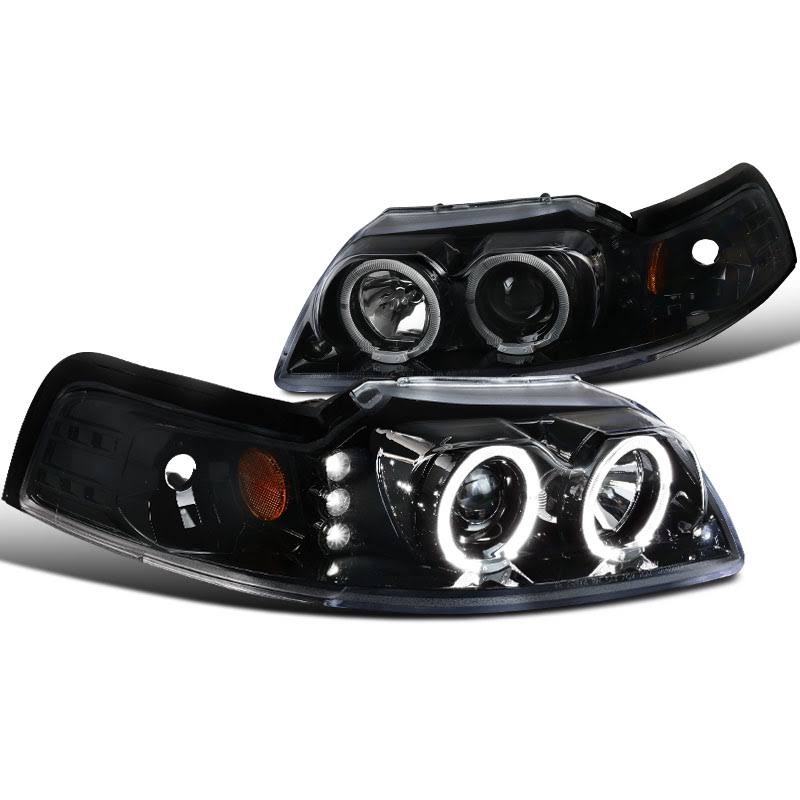 Dual Halo LED Projector Headlights R14991