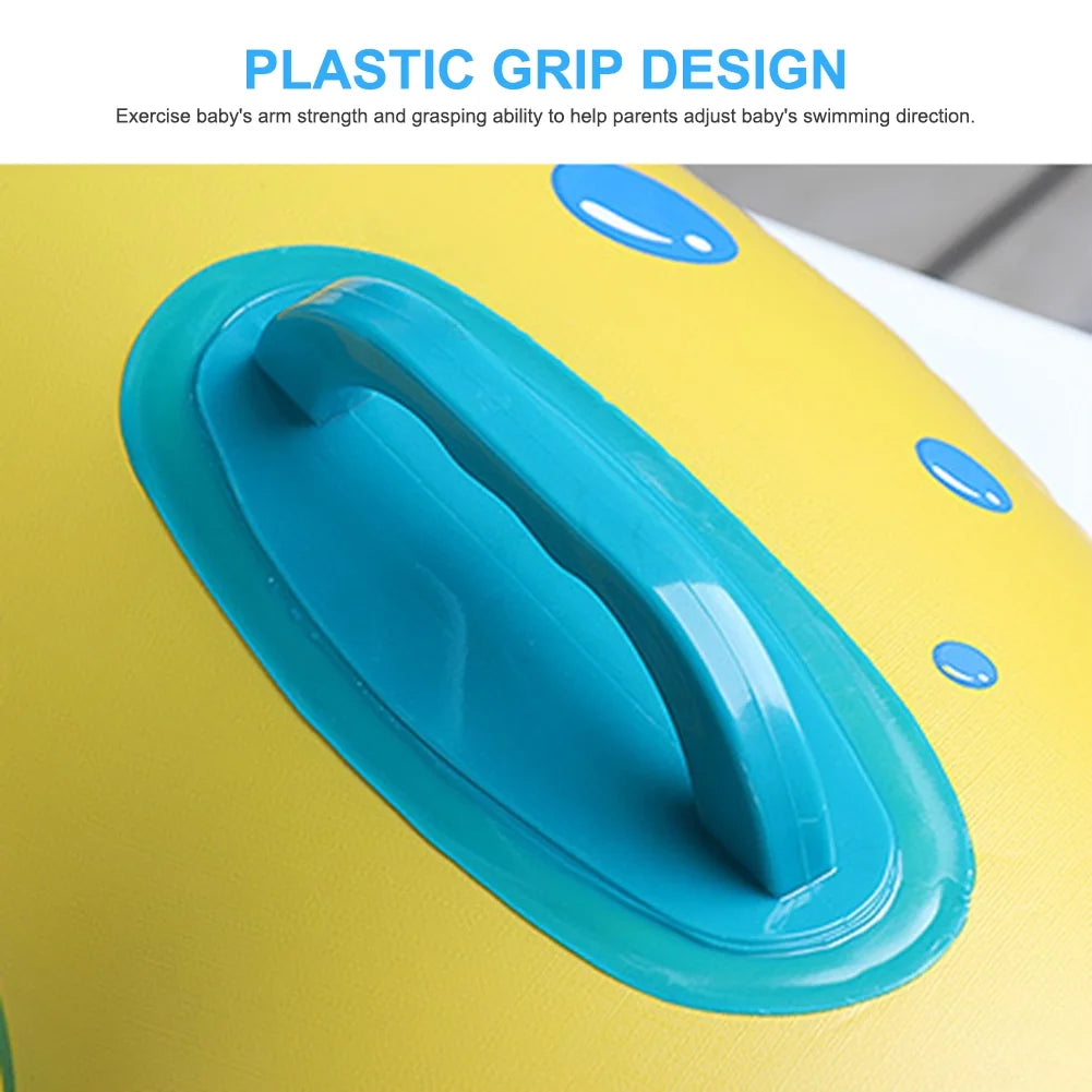 Inflatable Swimming Ring with Sunshade Water Float Toy Z61741
