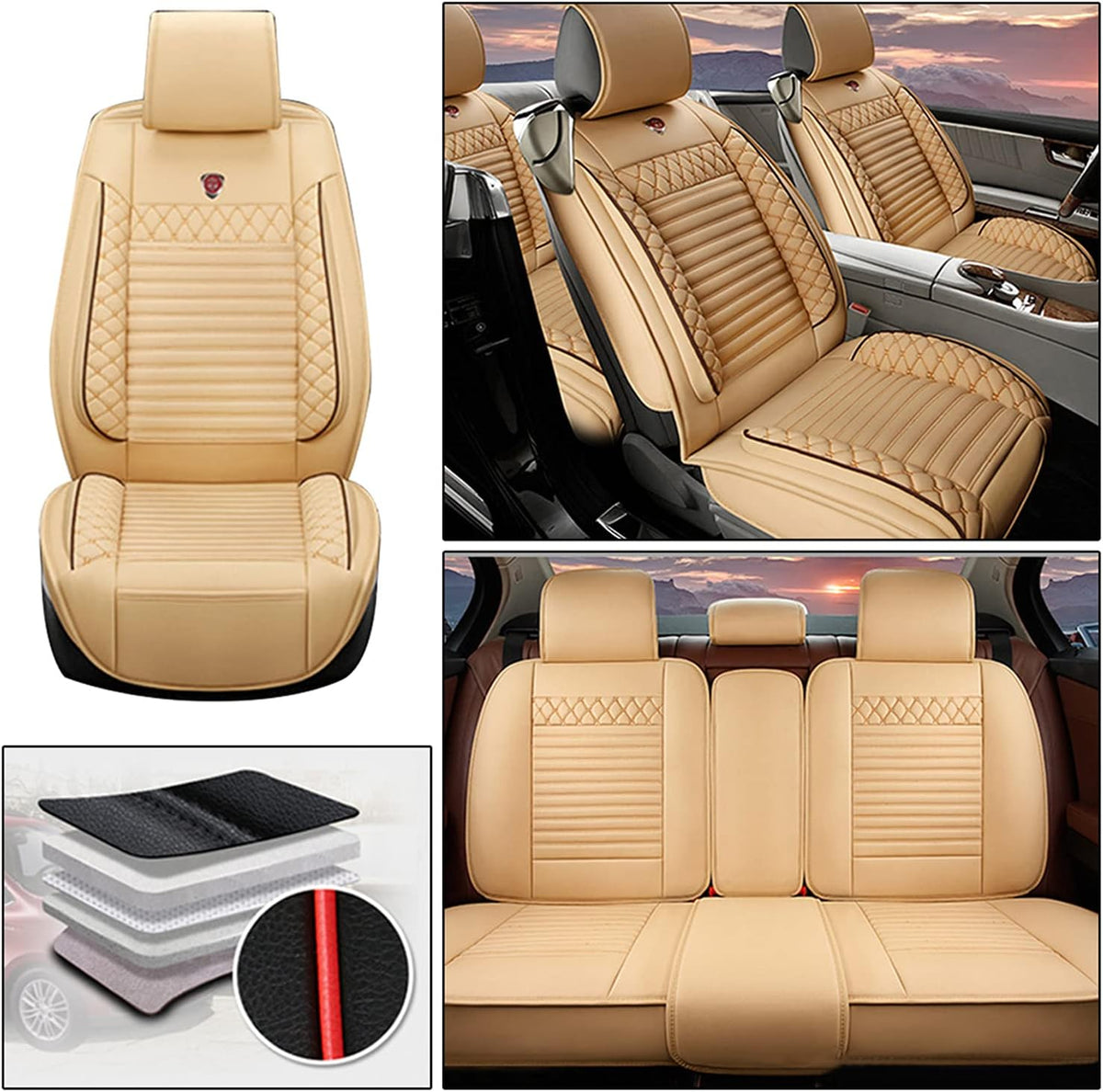 Blackwheel Car Seat Covers U39822