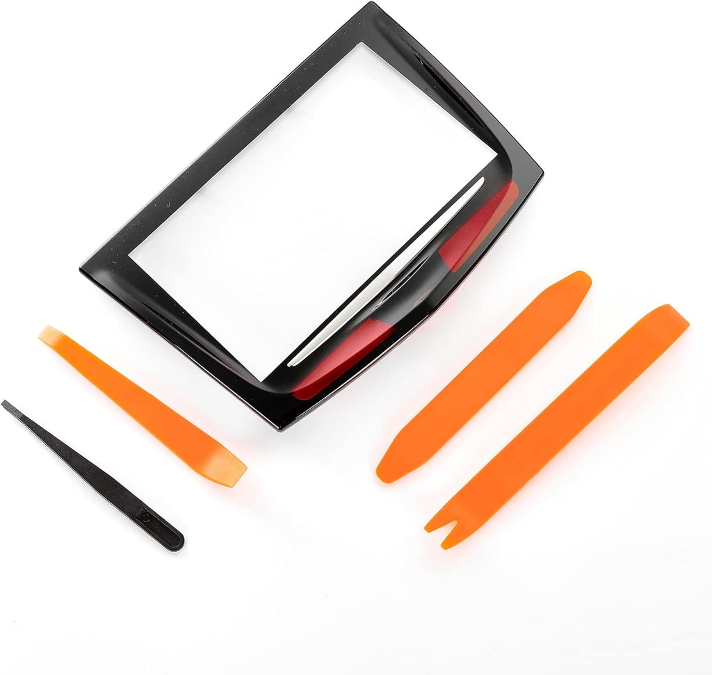 Replacement Touch Screen Display Compatible with Cadillac ATS CTS SRX XTS CUE CTS-V with Trim Removal Tool Kit Pack of 2 T37924