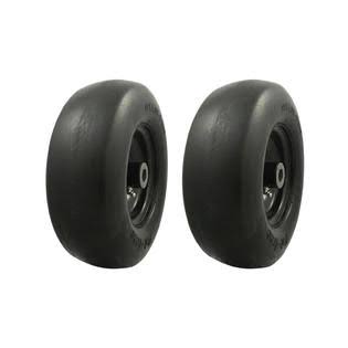 11x4.00-5 Flat Free Lawnmower Tire Assembly H3327