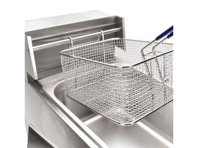 Stainless Steel Single Basket Liquid Propane Deep Fryer Z95875