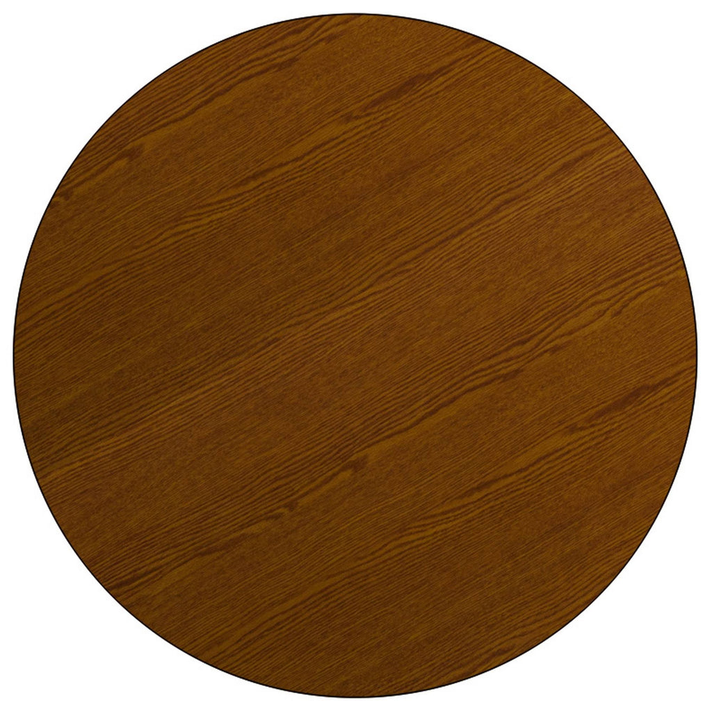 Mobile 48'' Round Oak Laminate Activity Table O2383