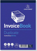 Duplicate Invoice Book, Carbonless, 50 Pages O8673