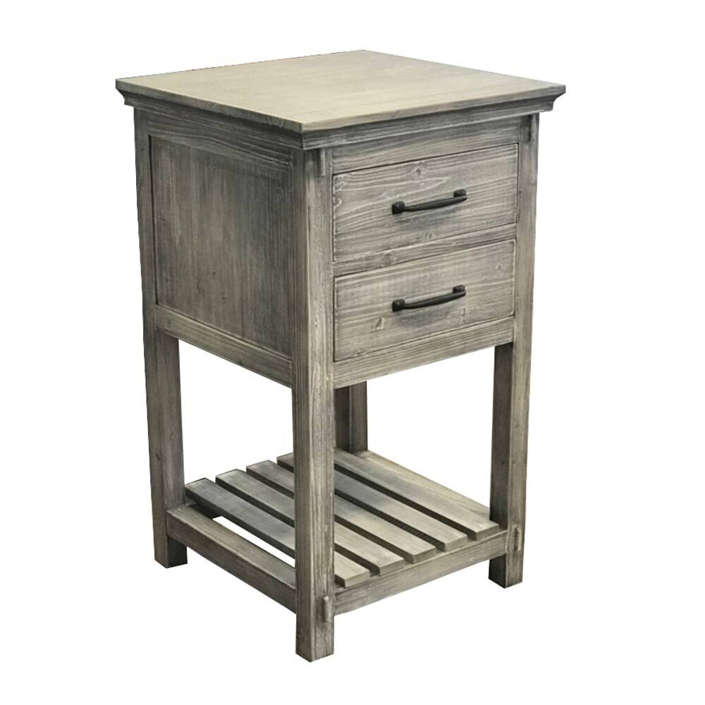 Rustic Solid Fir Side Cabinet E69242