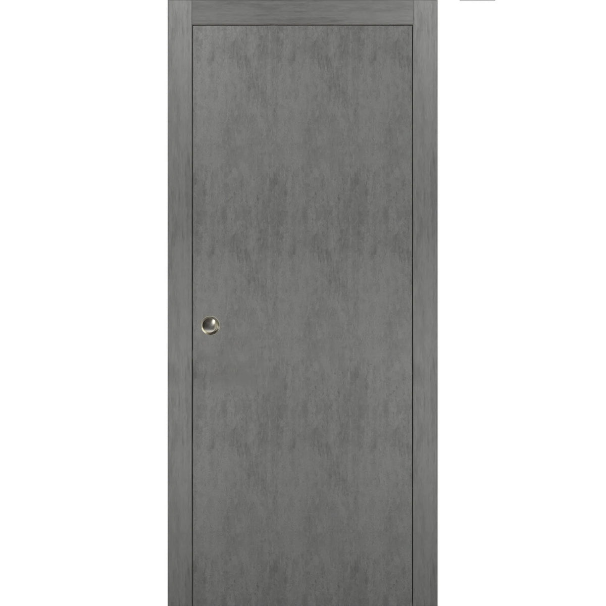 Solid Wood Sliding French Pocket Door 32 x 84 inches with Kit Trims Rail Hardware T696282