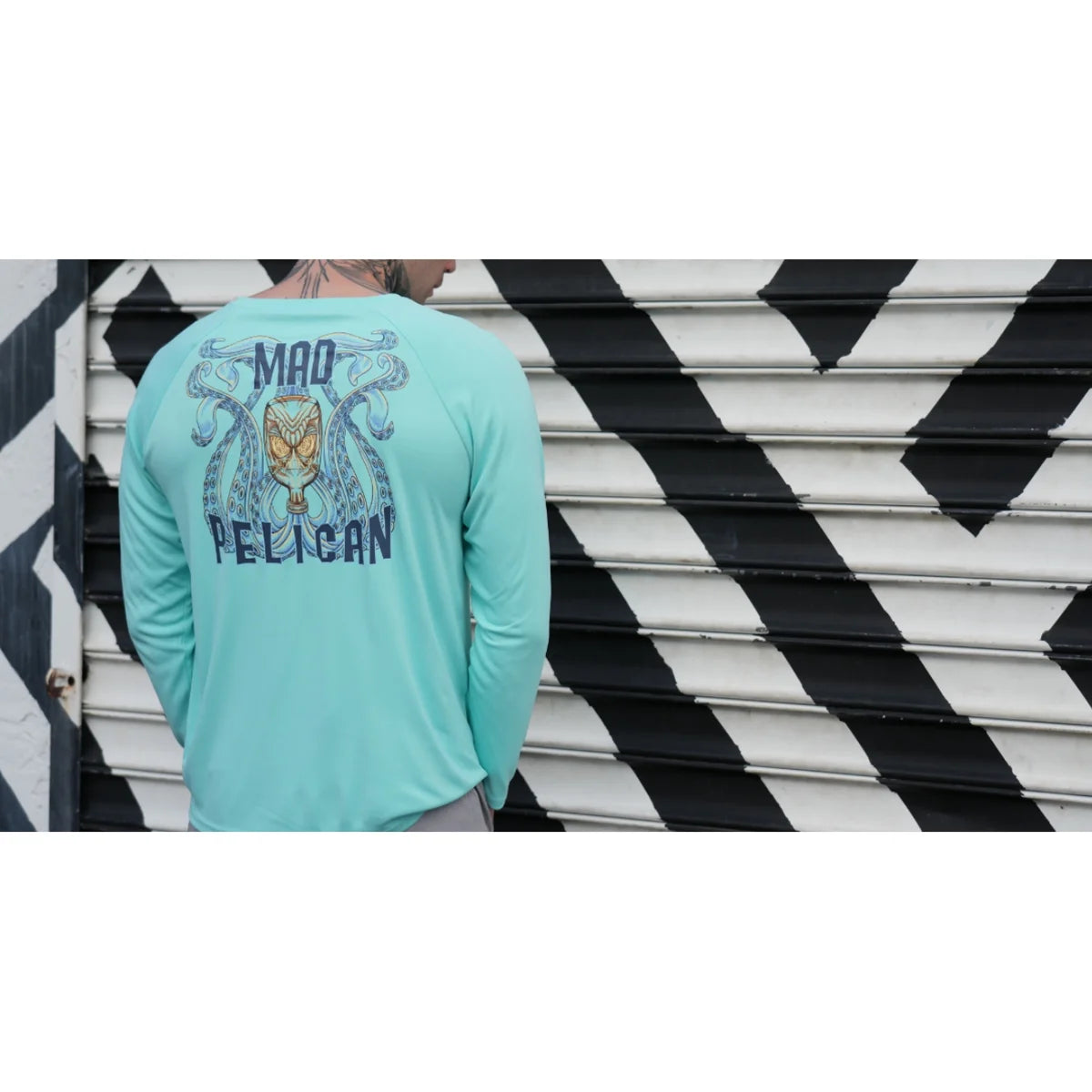 Aruba Blue Raglan UV T-Shirt F3336