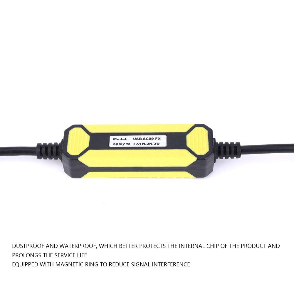 Programming Cable for Mitsubishi FX Series PLC, 2.5 Meters, Pack of 2 G280