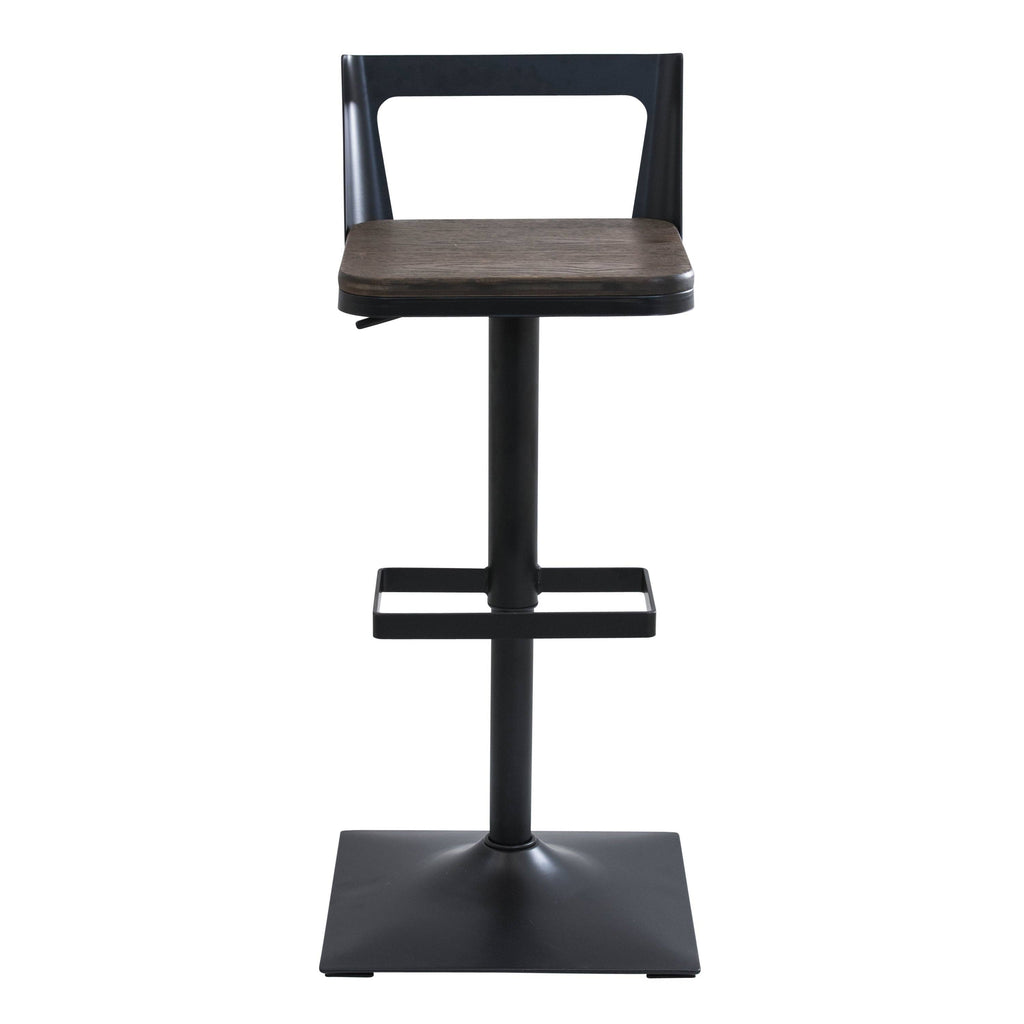 Black Adjustable Barstool M50970
