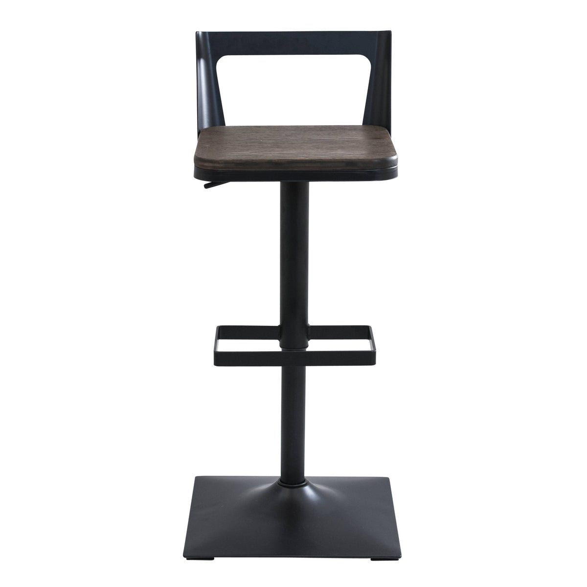 Black Adjustable Barstool M50970