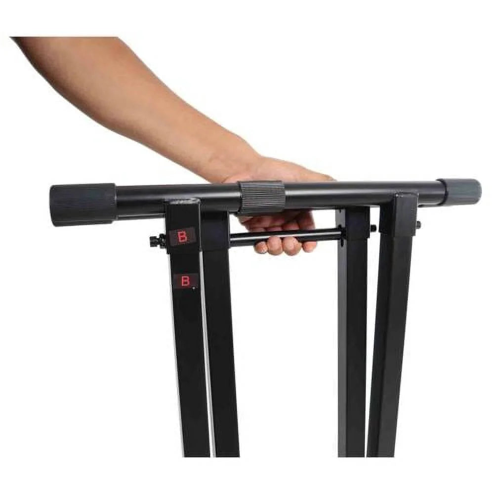 Dual-Locking Keyboard DJ Controller Case Stand M703