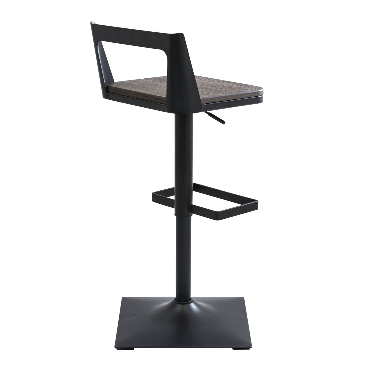 Black Adjustable Barstool M50970