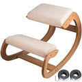 Brown Wooden Kneeling Chair E675789