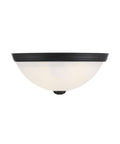 Black Flush Mount Q629989