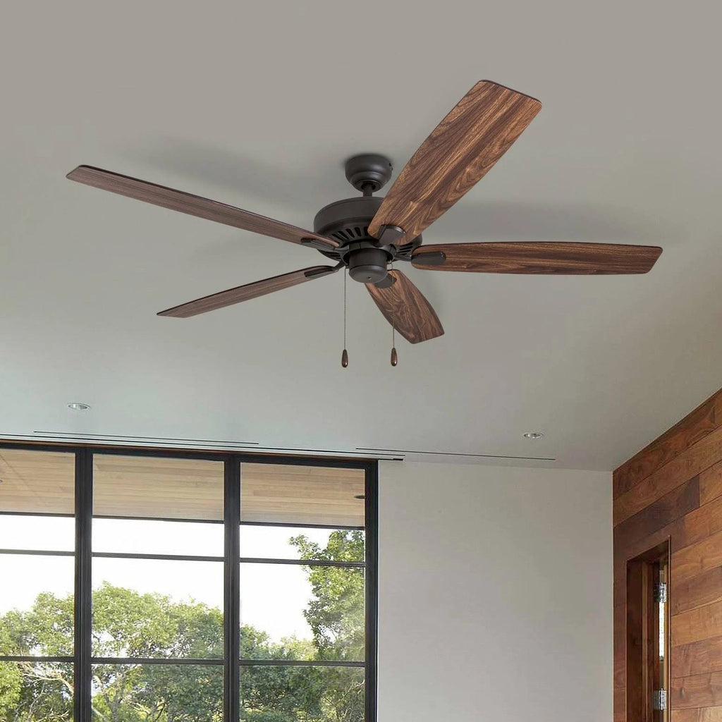 King Bronze Finish 60-Inch Reversible Blade Ceiling Fan B698