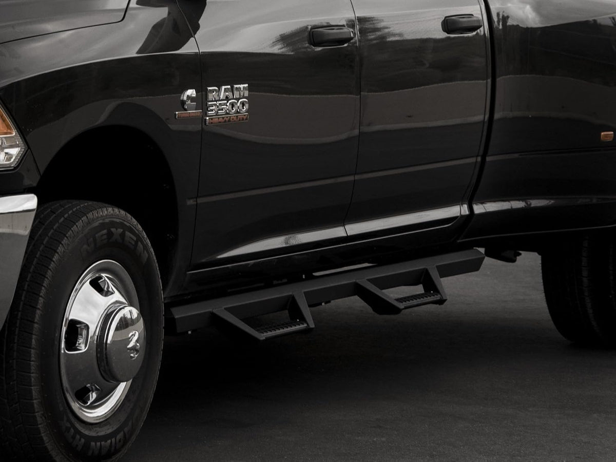 Matte Black Drop Step Bars D264219