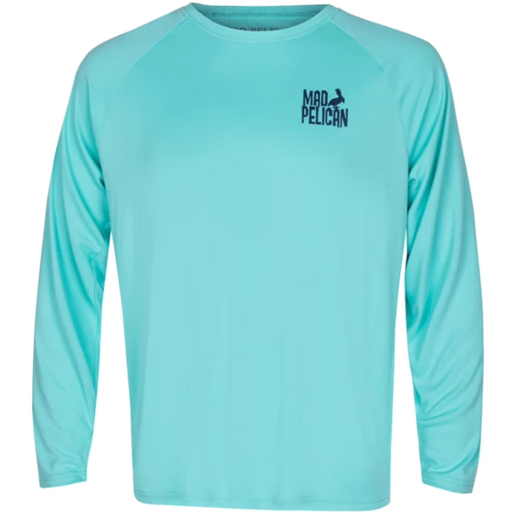 Aruba Blue Raglan UV T-Shirt F3336