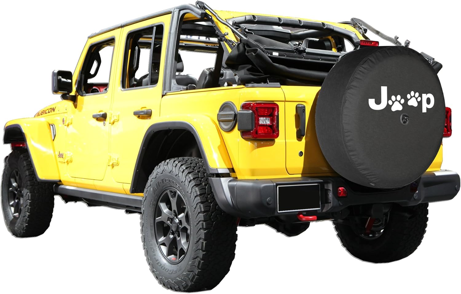 32" Soft Tire Cover for Jeep Wrangler JL with Back-up Camera Pack of 2 K9111