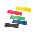 10-Inch Yellow Through Black Band Exercise Loop 5-Piece Set E7532