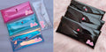 5 Pink Transparent Pouch Bag U462
