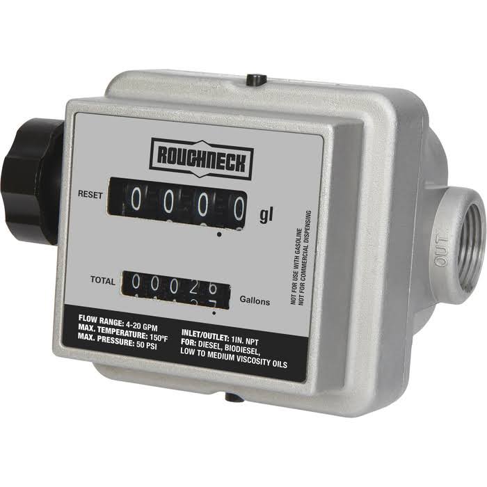 Mechanical Fuel Meter - 4-20 GPM, 1inch Inlet/Outlet C13815