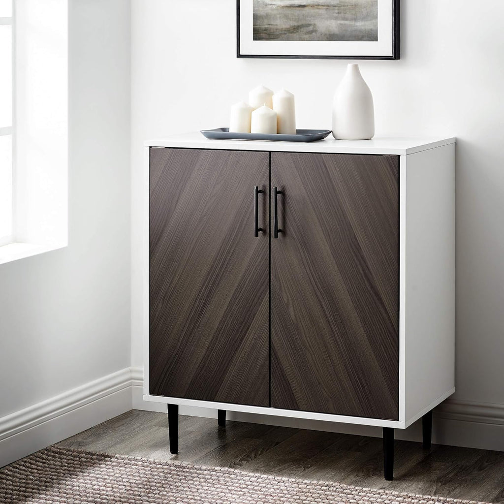 White 2 Door Accent Cabinet E72469