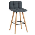 Black Counter Stool Set of 2 H474