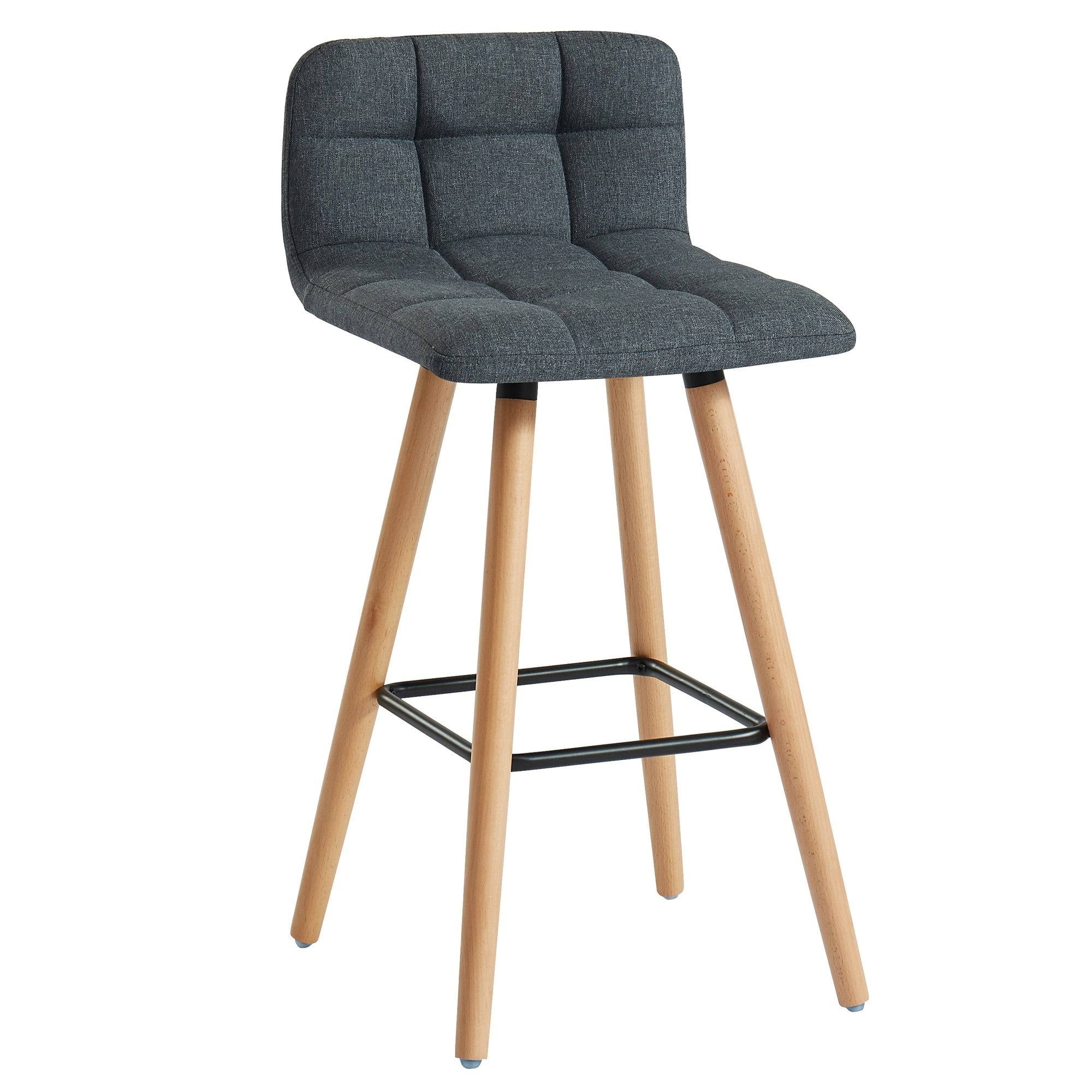 Black Counter Stool Set of 2 H474