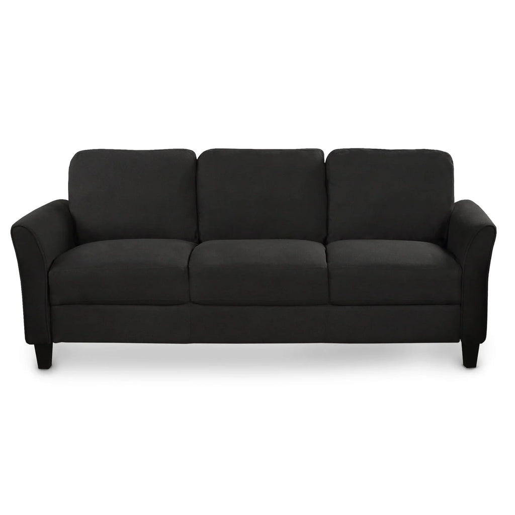 3-Seat Linen Fabric Sofa Q36893