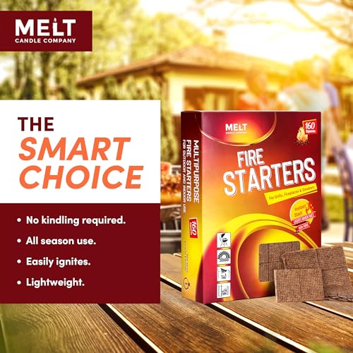160 pcs Fire Starter Squares S234352