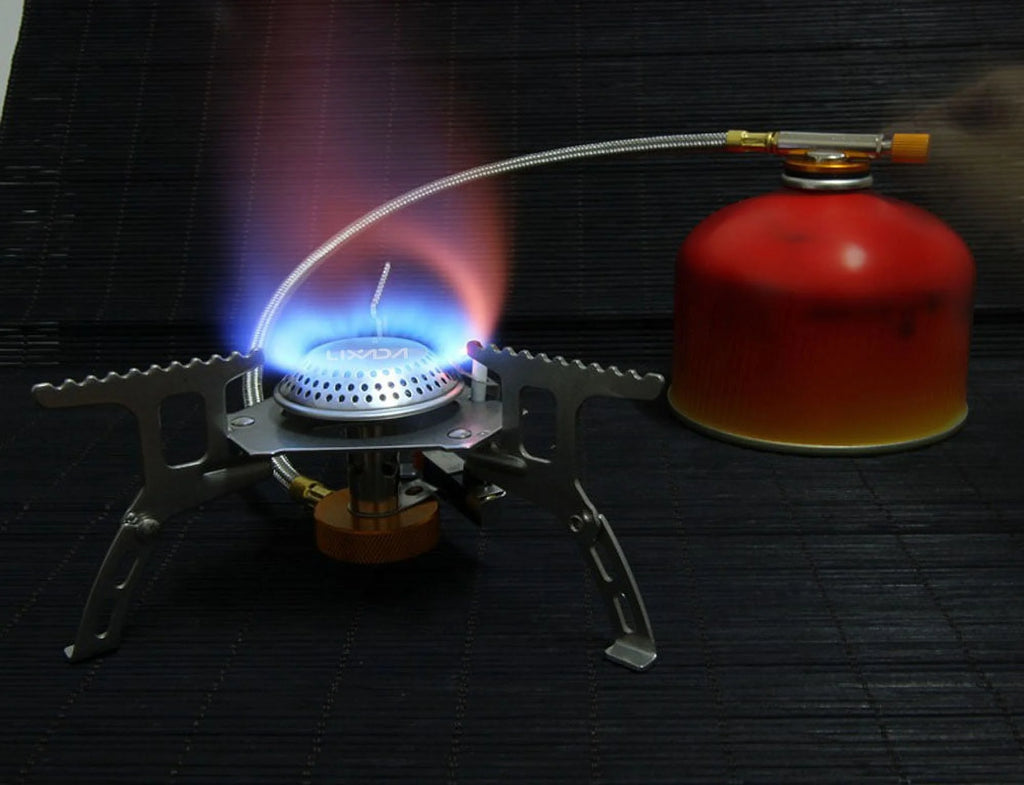 Camping Foldable Gas Set with Gas Conversion Head Adapter T183268