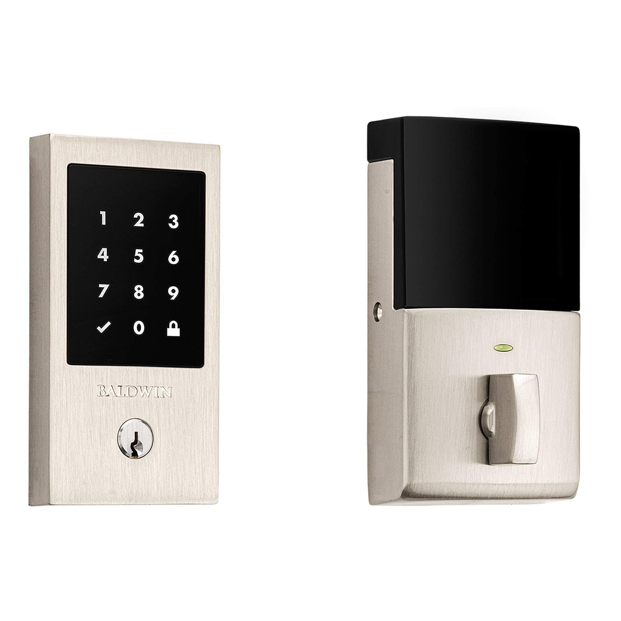 Satin Nickel Touchscreen Deadbolt J497582