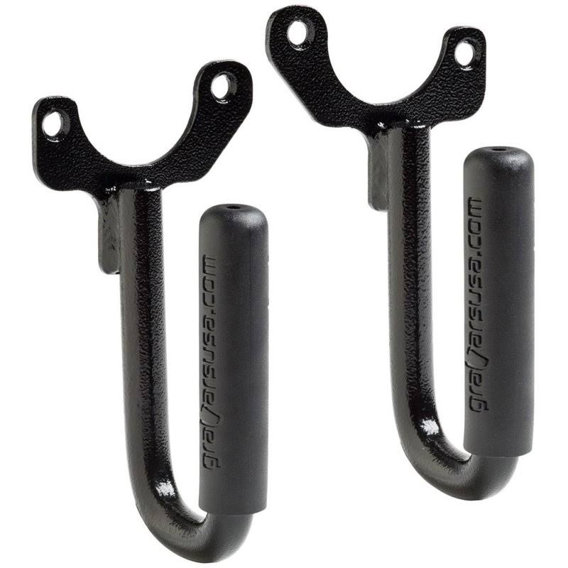 Black Front Grab Handles L16066