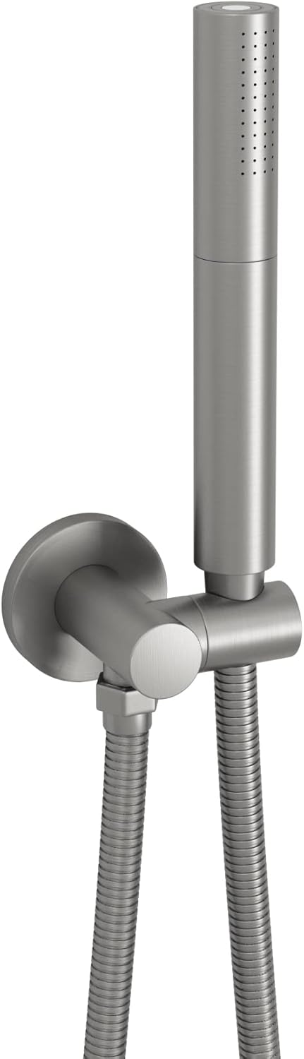 Oil Rubbed Bronze Handheld Shower Head with Flexible Hose and Brass Bracket, Pack of 2 G45378
