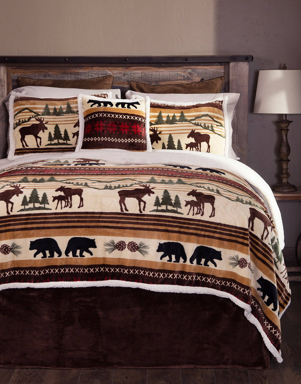 Queen 5 Piece Bedding Set D881