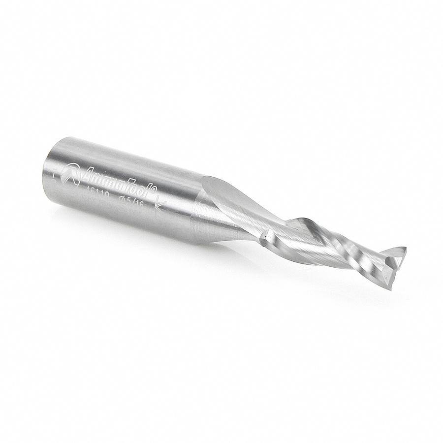 Solid Carbide Spiral Plunge 5/16 Dia x 1 inch x 1/2 Shank Up-Cut M782
