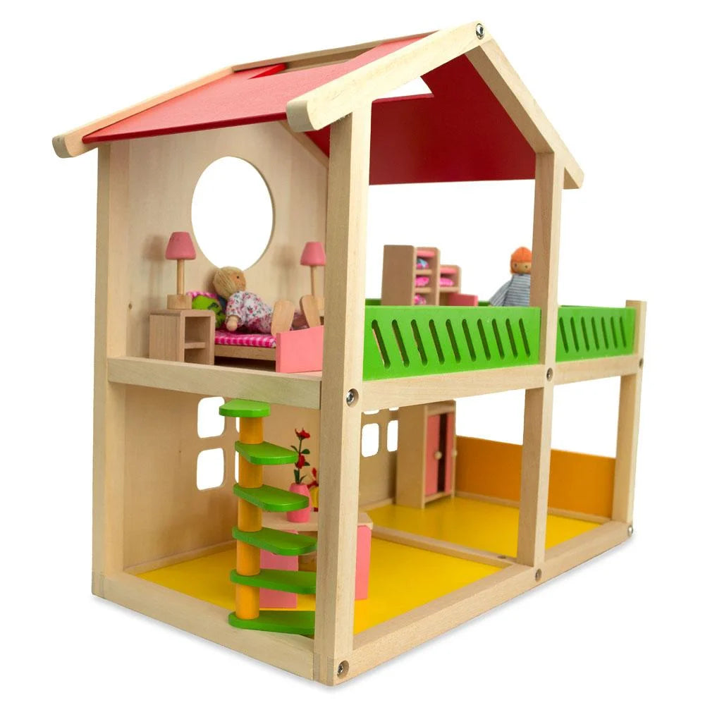 Wooden Toy House 18.5 Inches A7034