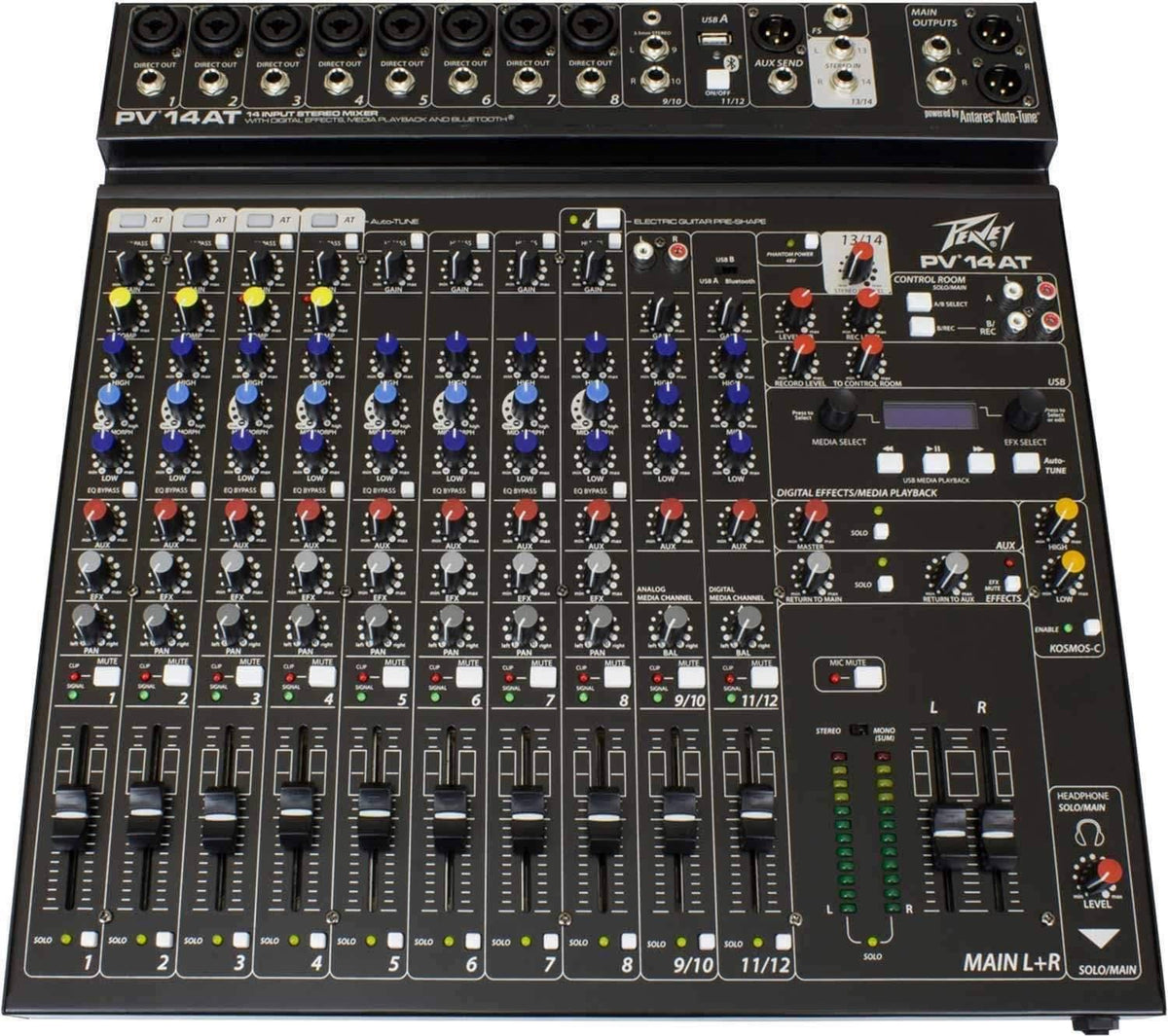 12-Channel Mixer with Autotune I845