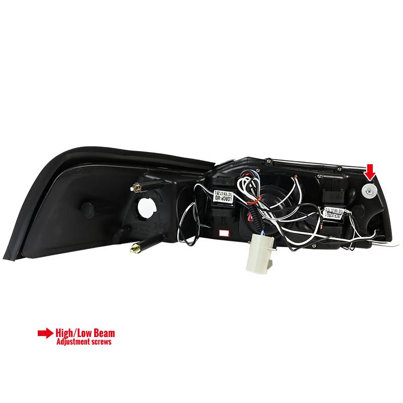 Dual Halo LED Projector Headlights R14991