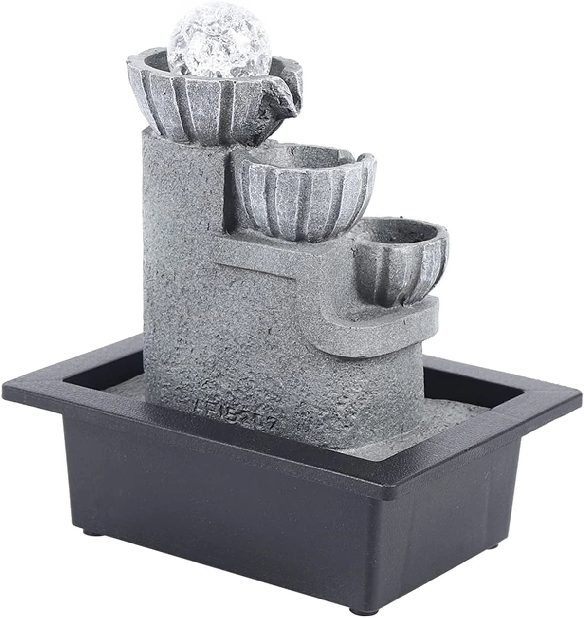 Feng Shui Table Top Water Feature with LED Lights U302